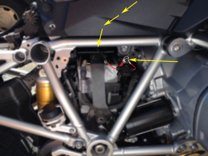 How-To: Wiring a GPS to the Water Cooled BMW R1200GS (2013-on