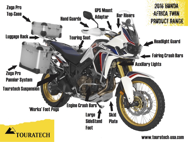 Touratech 2025 africa twin