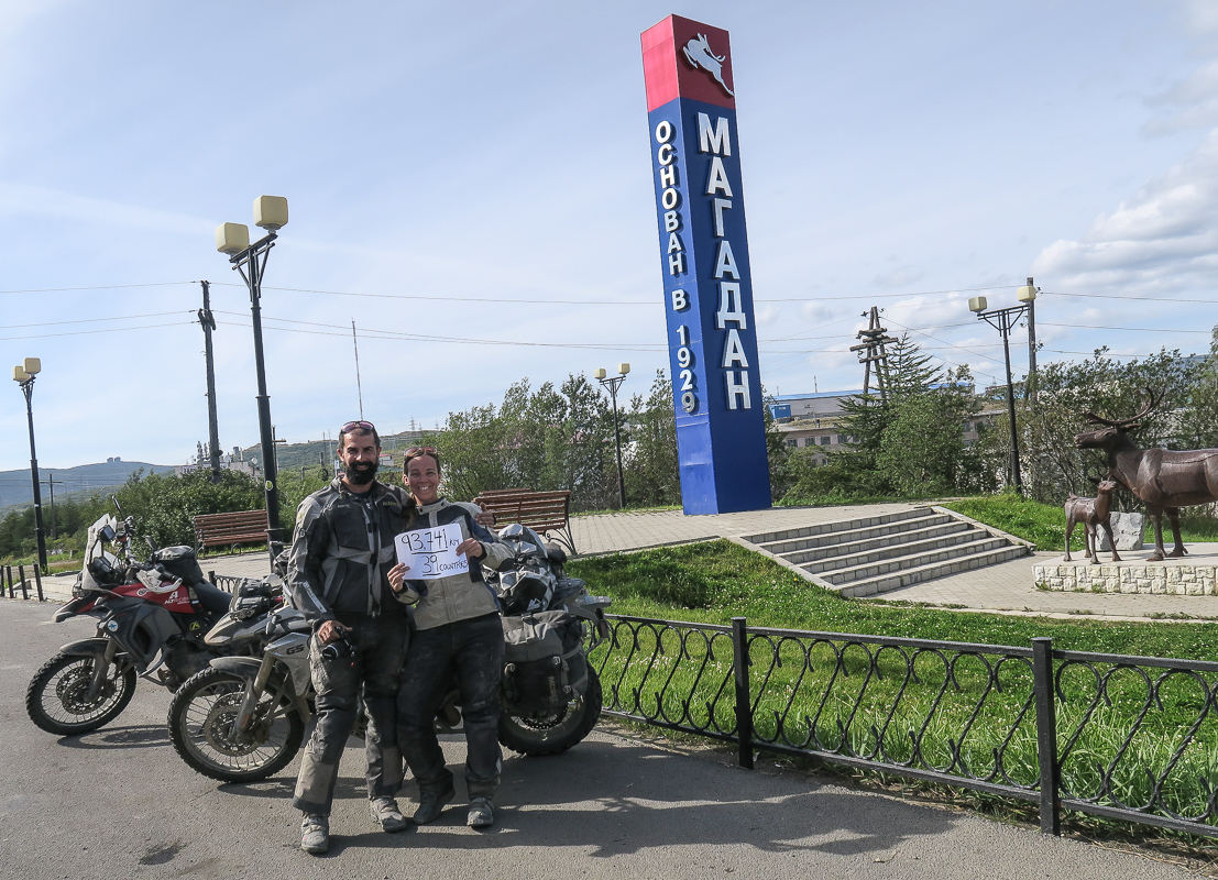 Last major milestone of the trip—Magadan!