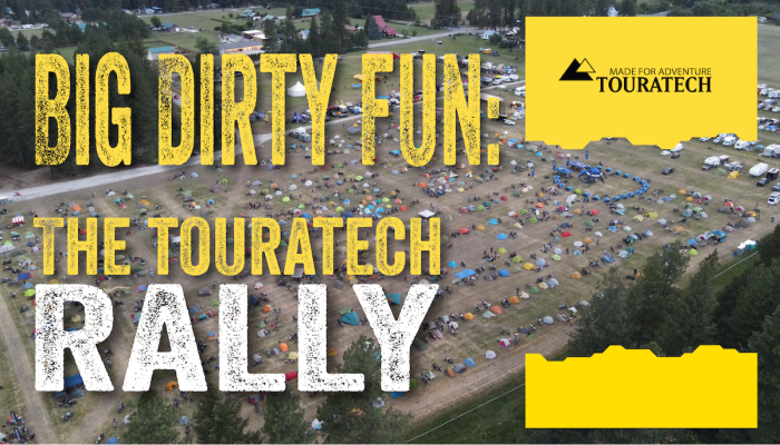 big dirty fun: touratech rally west